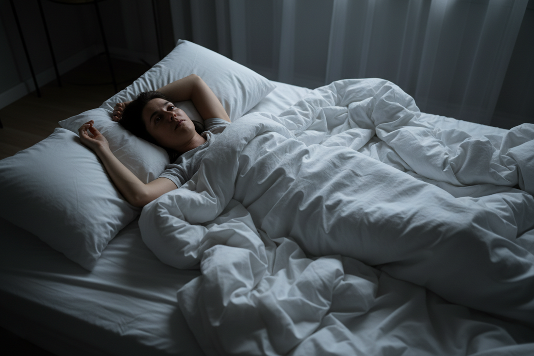 Problemy ze snem nie zaczynają się w łóżku