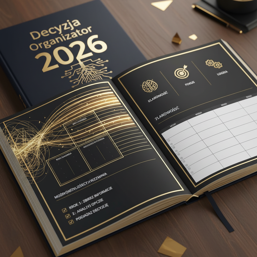 Organizer Decyzji 2026 - cyfrowy planer produktywności do podejmowania decyzji